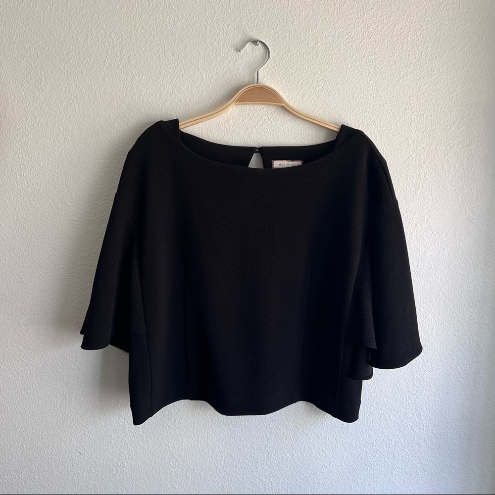 Anthropologie Cropped Cape Shirt